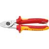 Cable Shears with tether attachment point chrome plated 1 165 mm
